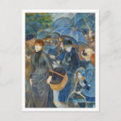 De paraplu's van Renoir Briefkaart (Voorkant)