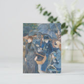De paraplu's van Renoir Briefkaart (Staand voorkant)
