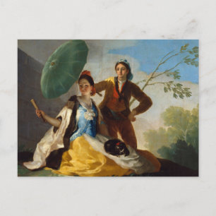 De parasol van Francisco Goya Briefkaart