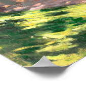 De Parc Monceau (1878) van Claude Monet Poster (Hoek)