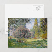 De Parc Monceau - Claude Monet Briefkaart (Voorkant / Achterkant)