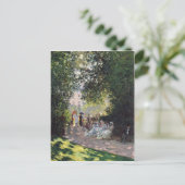De Parc Monceau - Claude Monet Briefkaart (Staand voorkant)