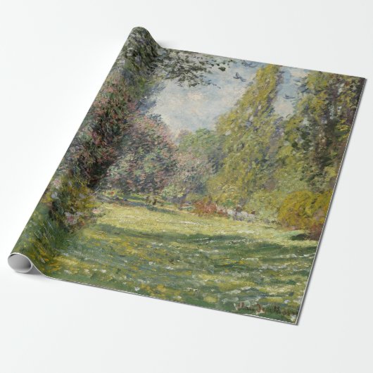 De Parc Monceau - Claude Monet Cadeaupapier (Uitgerold)