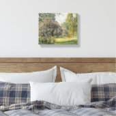 De Parc Monceau - Claude Monet Canvas Afdruk (Insitu (Slaapkamer))