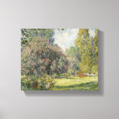 De Parc Monceau - Claude Monet Canvas Afdruk (Voorkant)