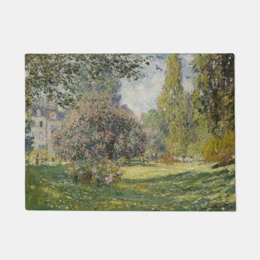 De Parc Monceau - Claude Monet Deurmat (Voorkant)