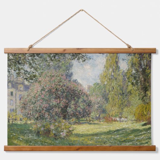 De Parc Monceau - Claude Monet Hangend Wandkleed (Voorkant)
