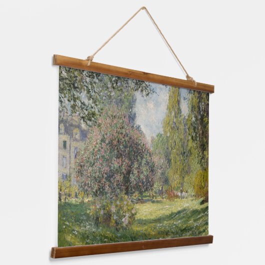 De Parc Monceau - Claude Monet Hangend Wandkleed (Gebogen)