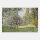De Parc Monceau - Claude Monet Inpakpapier Vel (Voorkant 3)