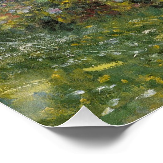 De Parc Monceau - Claude Monet Perfect Poster (Hoek)