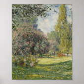 De Parc Monceau - Claude Monet Poster (Voorkant)