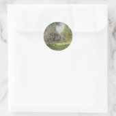 De Parc Monceau - Claude Monet Ronde Sticker (Tas)