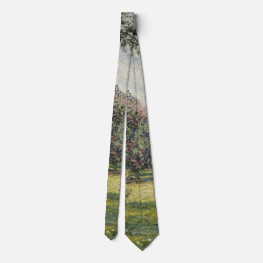 De Parc Monceau - Claude Monet Stropdas (Achterkant)