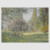 De Parc Monceau - Claude Monet Tissuepapier (Voorkant)