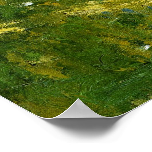 De Parc Monceau door Claude Monet Poster (Hoek)