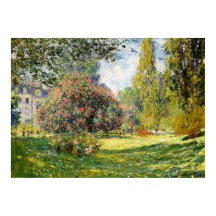 De Parc Monceau door Claude Monet