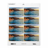 De parel van de kust." etiket (Full Sheet)