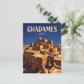 De Parel van de Woestijn, Ghadames Libië Briefkaart (Staand voorkant)