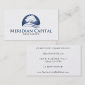 De Parel van het Visitekaartje van de Agent van de (Voorkant / Achterkant)