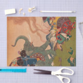 "De parelaar" van Edmund Dulac Tissuepapier (Craft)