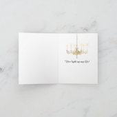 De Parels van het Ivoor van de Verlichting van de Bedankkaart (Binnen)