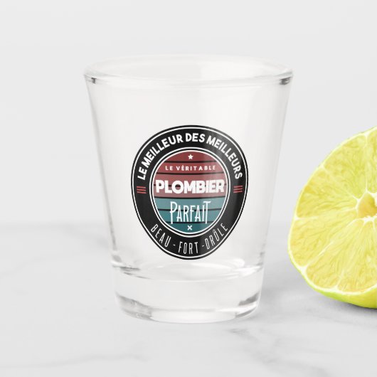 De parfait van de vrij verhandelbare polsslag shot glas (Voorkant)