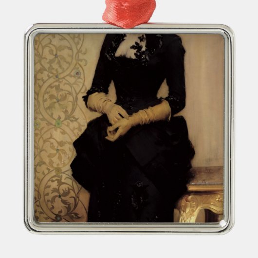 De Parijse Metalen Ornament (Voorkant)