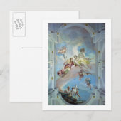 De paring van Venus uit Adonis, 1707-08 (fresco) Briefkaart (Voorkant / Achterkant)
