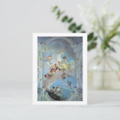 De paring van Venus uit Adonis, 1707-08 (fresco) Briefkaart (Staand voorkant)