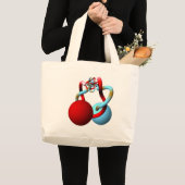 De paringsdans van de Alexander Horned Spheres Grote Tote Bag (Voorkant (product))