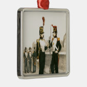 De Parisian Municipale Guard Metalen Ornament (Rechts)