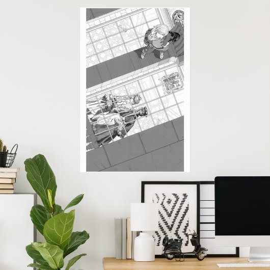 De Parisian Strega Poster (Thuiskantoor)