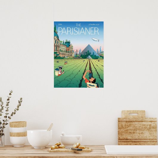 DE PARISIANER, 05 oktober 2050 Poster (Keuken)
