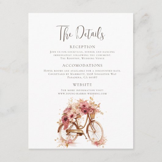 De Parisienne Details Informatiekaartje (Voorkant)