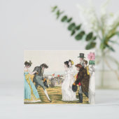 De Parisienne in Londen Briefkaart (Staand voorkant)