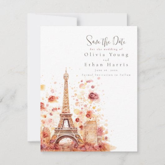 De Parisienne Save The Date (Voorkant)