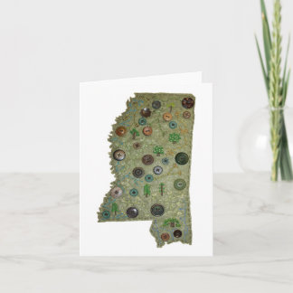 De Parken van de staat van de Mississippi Kaart