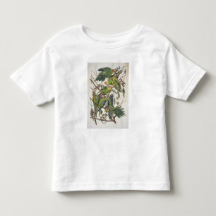 De Parkiet van Carolina, van "Vogels van Amerika", Kinder Shirts