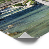 De parochie van Ramsau in Beieren, Duitsland Poster (Hoek)