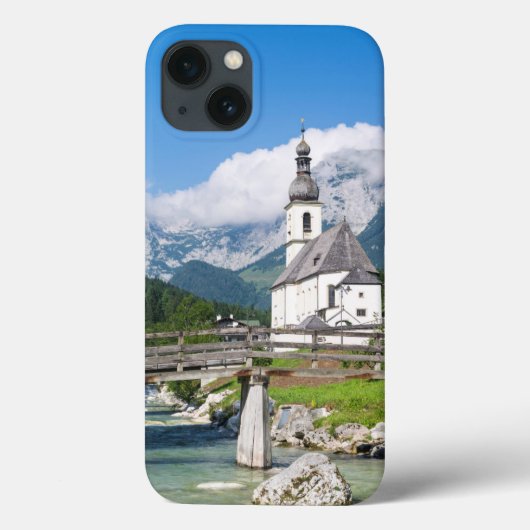 De parochiekerk van Ramsau in Beieren, Duitsland Case-Mate iPhone Case (Achterkant)
