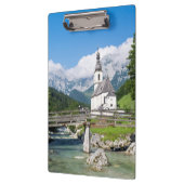 De parochiekerk van Ramsau in Beieren, Duitsland Klembord (Links)