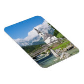 De parochiekerk van Ramsau in Beieren, Duitsland Magneet (Rechterzijde)