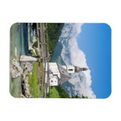 De parochiekerk van Ramsau in Beieren, Duitsland Magneet (Horizontaal)