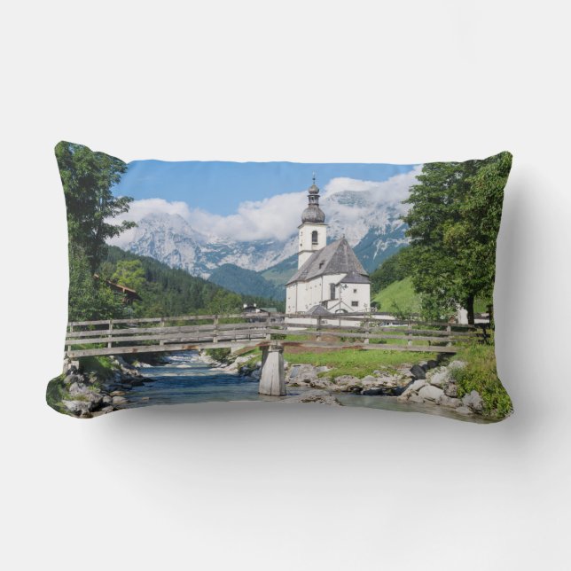 De parochiekerk van Ramsau Kussen (Voorkant)