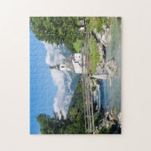 De parochiekerk van Ramsau Legpuzzel (Verticaal)