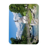 De parochiekerk van Ramsau Magneet (Verticaal)