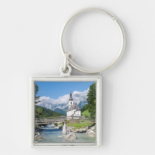De parochiekerk van Ramsau Sleutelhanger (Voorkant)