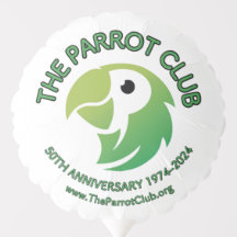 De Parrot Club 50e Jubileum ballon