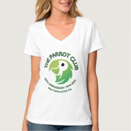 De Parrot Club 50e Jubileum Dames V-hals T-shirt
