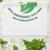 De Parrot Club 50e Jubileum keukenhanddoek (Gevouwen)